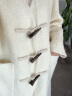 MO&Co.2023冬新品羊毛混纺圈圈绒牛角扣长款大衣外套MBC4OVCT01 象牙白色 M/165 晒单实拍图