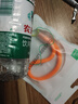 毕亚兹 手机手腕挂绳 短款防盗防丢手提绳壳 透明垫片 男女通用 适用苹果15/华为/小米手机等 SP5-橙色 实拍图