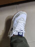 乐途（LOTTO）男鞋旅游鞋运动休闲鞋男士时尚老爹鞋男复古百搭轻便增高跑鞋男 米白/藏青8802 42 /260 实拍图
