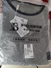 佳布优品 夏季大码睡衣男纯棉加肥加大宽松胖子特大号套头家居服短袖300斤 深蓝拼色 4XL （建议220-260斤） 实拍图