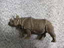 思乐（Schleich S）仿真野生动物模型袋鼠河马犀牛小熊猫灰熊猩猩儿童玩具生日礼物3+ 铁甲犀牛14816 实拍图