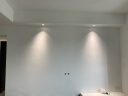 雷士（NVC）LED射灯客厅过道背景嵌入式洗墙小山丘铝材7瓦暖白【莲华】白杯 晒单实拍图