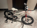 优贝（RoyalBaby）儿童自行车单车脚踏车4-6-12岁童车男女山地镁合金星际飞车 活力白 18寸/英寸（半包链罩） 实拍图