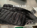鸭鸭冬季新款羽绒服女休闲羽绒马夹时尚坎肩立领马甲背心KXM 黑色 M 实拍图