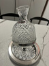 MUMU乔迁送礼水晶奢华高档旋转不倒翁红酒醒酒器套装家用红酒杯架子 水晶旋转醒酒器 1186ml 实拍图