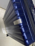 汉客行李箱大容量收纳拉杆箱包男女小登机密码箱子差旅游行箱学生皮PC 深海蓝【防刮，男女都适合】 26英寸 常规版/托运箱/5-10天出行 实拍图