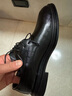 西域骆驼（VANCAMEL）真皮品牌皮鞋男士商务正装休闲春冬季透气英伦黑色西装新郎结婚皮 1909+黑色 42 实拍图