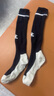 KELME /卡尔美高筒足球袜加厚毛巾底透气防滑长筒袜成人训练比赛袜子男 黑色-5001款 均码(39-44) 实拍图