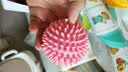 贝琪雅触觉刷子感统训练器材失调敏感按摩儿童水晶球 粉色感统刷+粉7水晶球+盒子 实拍图