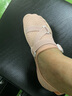 LINBUXAN室内运动鞋男女健身鞋减震软底跑步瑜伽跳绳鞋防滑训练深蹲硬拉鞋 C101藕粉 可调节松紧带 37 标准运动鞋尺码 实拍图