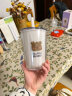 乐扣乐扣（LOCK&LOCK）双层塑料吸管杯可爱便携男女水杯子720ML巧克力色HAP529CHO 晒单实拍图