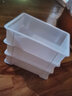 和一可塑 塑料零件盒 五金工具盒 平口物料元件盒螺丝配件箱收纳 长方形周转箱 工具箱套装电子元器盒 白色 8号245*170*75 实拍图