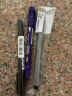 三菱（uni）油性小双头记号笔 学生作业手账绘画物流标记笔 细0.4mm粗0.9mm PA-121T 黑色 单支装 晒单实拍图