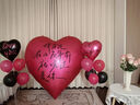 极度空间 求婚布置室内表白装饰生日场景布置表白神器道具爱心气球 实拍图