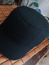 苏木佰（SOMUBAY）老人帽子男冬天加厚平顶帽爸爸帽大头围冬季保暖中老年人鸭舌帽 BQM-2502黑色【带护耳 后封口】 XL （可调节61-65CM） 实拍图