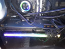 先马（SAMA）XW360D（标配风扇）一体式机箱水冷散热器黑色 自定义IPS屏/ARGB幻彩风扇/高性能冷排/漏液赔付 实拍图