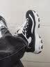 斯凯奇（Skechers）男鞋经典情侣熊猫鞋男子休闲运动鞋厚底缓震老爹鞋 52675/BKW 42 实拍图