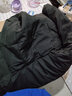 托玛菲羽绒棉服女韩版宽松连帽棉衣外套秋冬季2022年新款小个子少女中学生棉袄子短款面包服加厚冬装衣服 黑色（冬装加厚款）（现货） S（80-105斤） 实拍图
