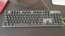 罗技（Logitech） K845 有线机械办公键盘 游戏电竞 朋克复古键盘外设电脑笔记本节日礼物 diy个性键帽 K845(红轴)+经典朋克键帽-白 实拍图