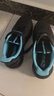 安踏男童运动鞋夏季革面大童防水6-16岁小学生跑步鞋子 黑绿 38 内长24.0cm 实拍图