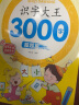 儿童识字书全套4册识字大王3000字正版识字书幼儿认字宝宝看图识字教具神器启蒙教材学前幼儿园大班一年级早教书籍认识汉字绘本  识字大王3000字（全套4册） 晒单实拍图