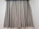 诺罗星星窗帘全遮光灰色简约现代新款防晒隔热布料卧室飘窗遮阳短帘 灰色烫银普通挂钩 150cm*200cm 1片 【到货快】 实拍图