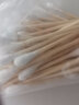 港雅尖嘴棉签纹绣专用纹眉眼线小棉签化妆美容牙签棉棒超细尖头木棒 尖嘴棉签7cm【10包1000支】 1件 实拍图