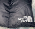 北面（The North Face）羽绒围巾Nuptse情侣款700蓬鹅绒填充户外舒适保暖新款|89WJ JK3/宇宙黑 OS 实拍图