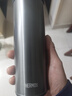 膳魔师（THERMOS） 保温杯小巧轻便口袋杯不锈钢水杯便携学生杯子300ml TJNC-300 灰色 300ml 实拍图