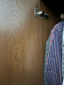 木立森实木橡木衣柜简约现代卧室家用一门到顶小户型胡桃色次主卧挂衣柜 0.8米两门衣柜（2米高） 1 晒单实拍图