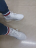 回力男鞋秋季透气鞋子男休闲鞋男百搭潮流跑步鞋男减震爆米花运动鞋 白色 40 实拍图