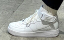 耐克Air Force 1 Mid 07男鞋中帮空军一号复古跑鞋Air运动休闲鞋 CW2289-111 44 实拍图