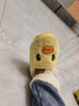 忆爱儿童棉拖鞋秋冬宝宝拖鞋包跟女童棉鞋家居小男孩棉鞋可爱保暖棉拖 黄色小鸭 17 码26/27内长16.5cm（3.5-4岁） 实拍图
