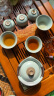 东道汝窑晨香小茶组陶瓷功夫茶具套装汝瓷冰裂纹开片可养整套茶具 1茶侧+3杯（天青）2022款 1个 晒单实拍图