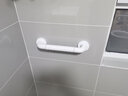 摩尚 不锈钢安全扶手老人起身扶手浴室防滑拉手卫生间马桶浴缸把手 304加强版_白色 38厘米 实拍图