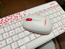 罗技（Logitech）MK240 Nano 键鼠套装 无线键鼠套装 办公键鼠套装 紧凑型 超长续航 带无线2.4G接收器 白 实拍图