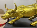 天祥缘 铜牛摆件华尔街旺市牛家居办公室商务送礼股市店铺开业礼品大号 10号铜旺市牛 带底座 实拍图