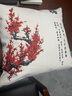 万燊中式抱枕靠垫套含芯梅兰竹菊客厅红木沙发靠枕书房茶室禅意靠垫 A款-梅 50x50cm(枕套+枕芯) 实拍图