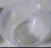 美丽雅 一次性饭盒圆形360ml*50套 汤碗酱料打包碗吸塑密封加厚带盖透明 实拍图