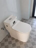 MANGROV曼戈夫卫浴马桶大冲力大口径喷射虹吸式马桶防臭座便器家用坐便器 400坑距白色脲醛盖板 实拍图