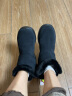 斯凯奇（Skechers）冬季保暖厚底回弹松糕增高短靴子144034 全黑色/BBK 35.5  晒单实拍图
