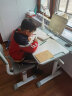 晶熠儿童学习桌椅套装课桌小学生写字桌子学校作业书桌椅家用可升降 知学款(灰)手摇桌手提椅-支架-灯 实拍图
