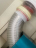 陶市抽油烟机管伸缩管油烟管排烟管排气管风管软管油烟机管道通用配件 纯铝排烟管(160mm*1.5米)+厨房止 实拍图
