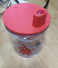 日康（rikang）牛奶杯 儿童带盖吸管带手柄喝奶杯可微波加热240ML B1055-1 红色 实拍图