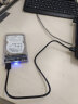 奥睿科(ORICO)移动硬盘盒2.5英寸USB3.0 SATA串口笔记本电脑外置壳固态机械ssd硬盘盒子 全透明2139U3 实拍图