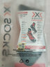 X-SOCKS运动袜男女款袜子马拉松跑步徒步越野压缩袜透气速跑二代 男女款 猫眼黑 45-47 实拍图