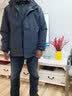 啄木鸟冲锋衣男春秋季外套新款户外三合一登山服防风夹克上衣服 男款深灰 4XL （建议160-180斤） 实拍图
