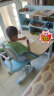 京东京造儿童书桌学习桌椅写字桌【进口实木 小户型 可升降】80cm蓝 实拍图