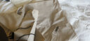 南极人（Nanjiren）夹克外套男士休闲套装春秋季新款一套青少年搭配衣服男装三件套 米色+棉白T+工装裤 XL【建议120-140斤】 晒单实拍图