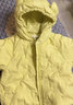 巴拉巴拉宝宝羽绒服男童童装婴儿秋冬女童外套轻薄舒适时尚萌趣潮 柠檬黄-小熊压胶-30305 120 实拍图